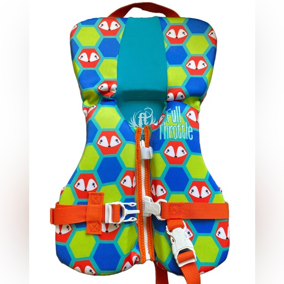 Full throttle infant life vest jacket up to 30 lbs. - Picture 1 of 4
